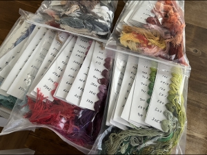 刺繍糸，収納方法，DMC
