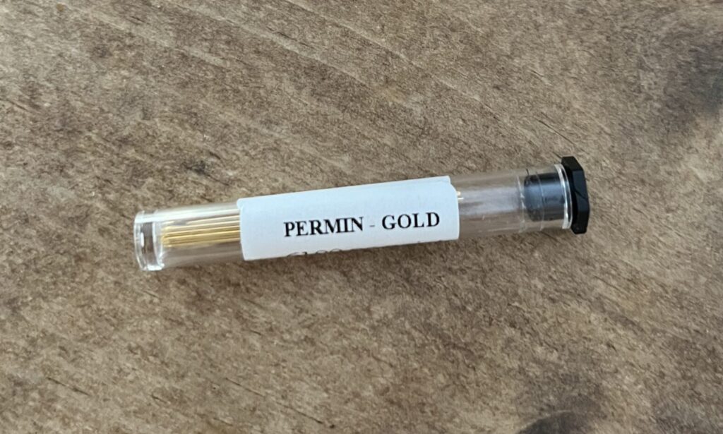ペルミン，permin，クロスステッチ針，おすすめ，ゴールドメッキ