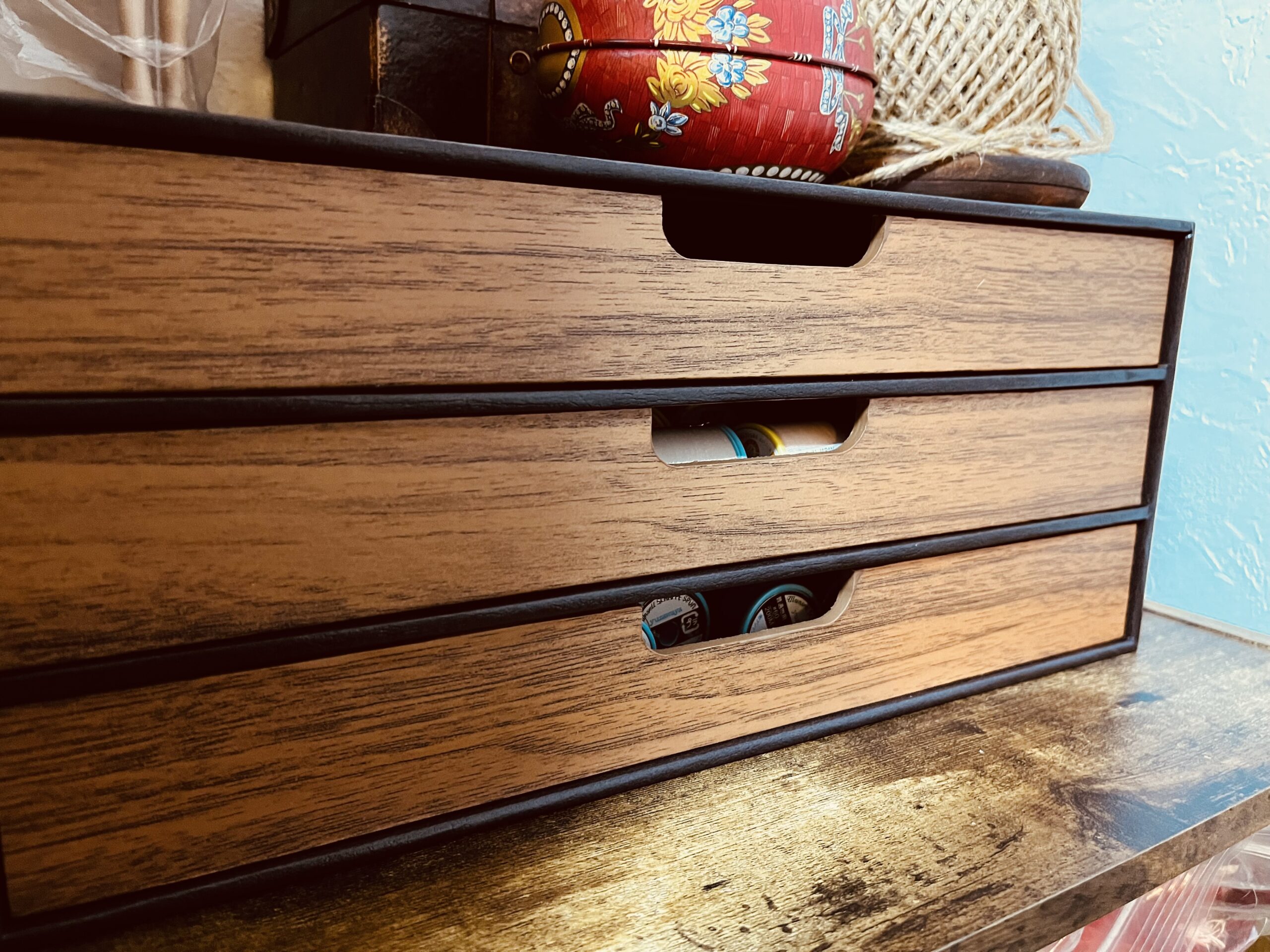 ミシン糸の整理 - ほっとこーひー